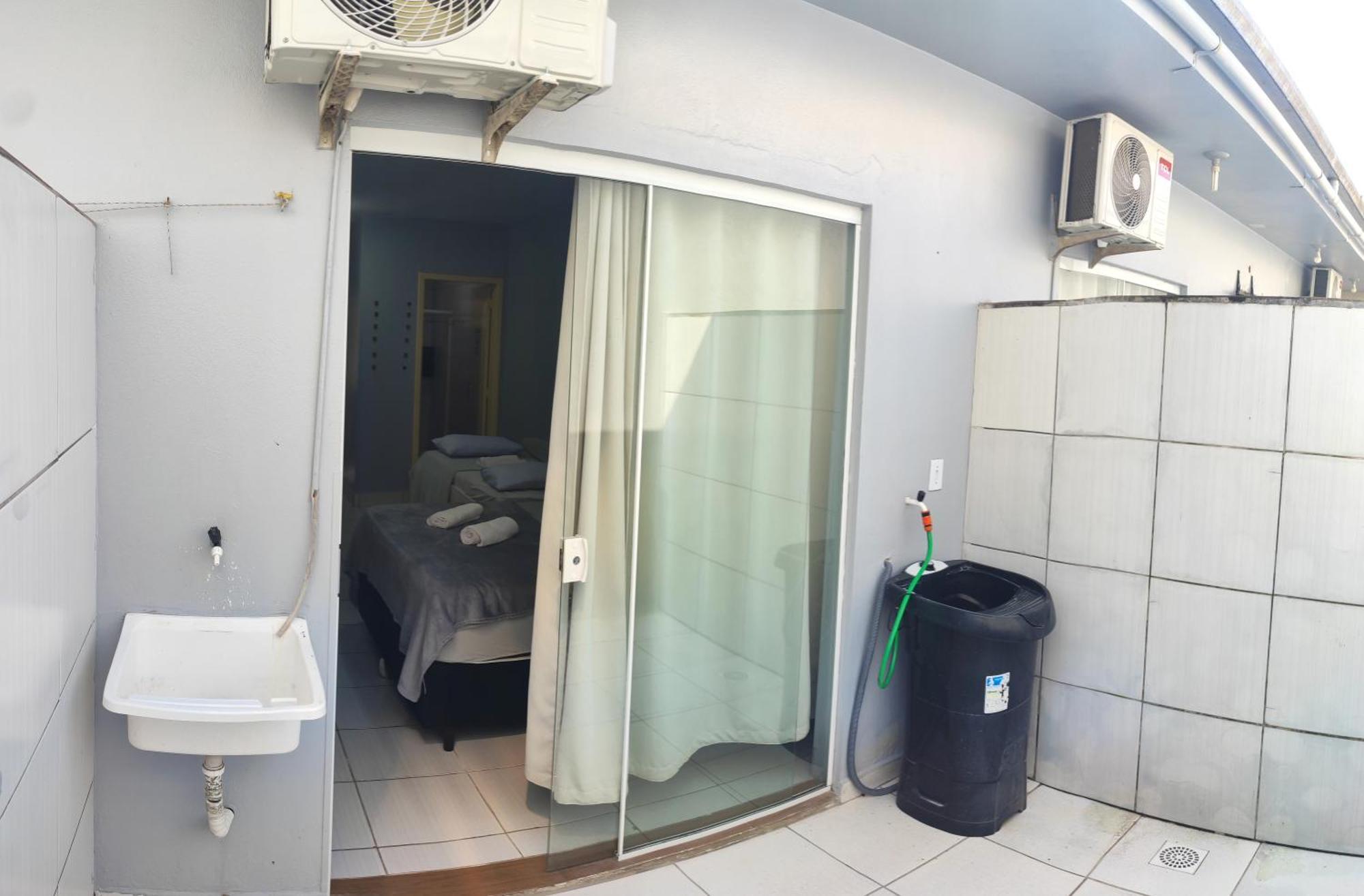 Zzz Bruno Klemtz - Residencial Recanto Dos Passaros Estudio Ate 4 Pessoas Com Ar Split Wifi Coz Vaga อิตาเปมา ภายนอก รูปภาพ